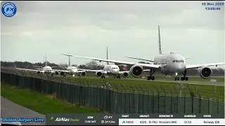 Reverse Ops - Dublin Airport Live (EIDW/DUB) -  Sunday 16th November 2025, 09:00