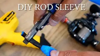 DIY Fishing Rod Sleeve Protector For Conventional Rods