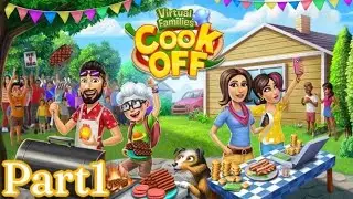 Virtual Families Cook Off | WALKTHROUGH PART1 Levels 1-5 | iOS, Android
