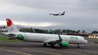 A VOLAR ✈️ DESPEGUE DEL AIRBUS 321 DE VIVA AEROBUS 🇲🇽 