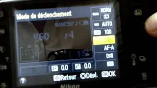 Navigation rapide pour utiliser les options de votre Nikon D3200