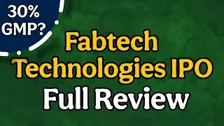 Fabtech Technologies IPO Full Review | Fabtech Technologies IPO Avoid OR Apply? |