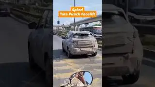 Tata Punch Facelift Spied With New Look ‼️✅ #tatapunchfacelift #tatapunch #shorts #viralvideo