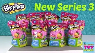 NEW Shopkins Plush Hangers Series 3 Backpack Keychain Clips Blind Bag Toy Review | PSToyReviews