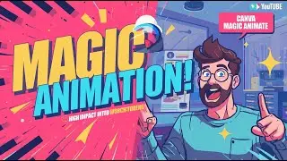 ONE CLICK MAGIC?! - How to Animate Designs in Canva Using Magic Animate