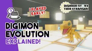 Digimon Story Time Stranger: Digivolution (Evolution) Explained! | PLUS EXCLUSIVE Game Play Footage!