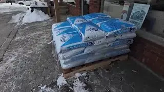 NJ towns face salt shortage ahead of weekend snow storm