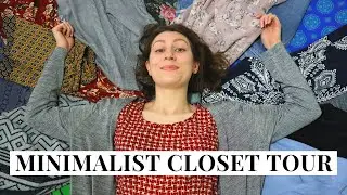 MINIMALIST CLOSET TOUR 2021 | How Many Items I Own As A Minimalist (Clothing, Shoes, Accessories)