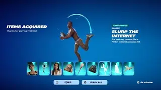 HOW TO GET KIM KARDASHIAN SLURP THE INTERNET EMOTE IN FORTNITE!