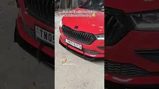 Skoda Slavia Single Piece Custom Splitter|Car Specifi|Slavia Montecarlo|Modsters