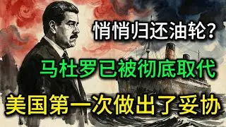 特朗普归还油轮？马杜罗已被彻底取代，美国第一次做出了妥协