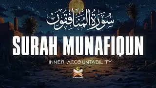 Surah Al-Munāfiqūn Recitation | Truth, Hypocrisy & Inner Accountability | SacredEchoes