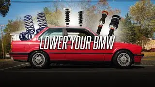 Guide to LOWERING your BMW!