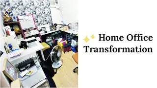 Small Home Office | Room Makeover Part 2 | How I Transformed My Shop's HQ To A Home Office