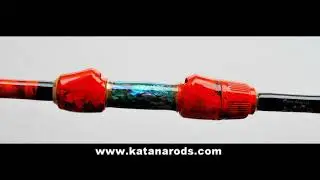 Katanarods handmade custom fishing rods 7' fast