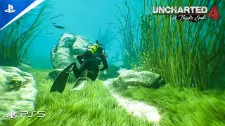 (PS5) Uncharted 4: The Malaysia Job &ndash; A Heist Gone Wrong! 💼💥 (4K60)