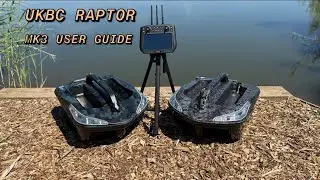 UKBC Raptor MK3 Bait Boat Full User & Instruction Guide
