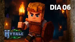 Bora acabar com uns monstros - Dia 6 Hytale