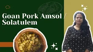 Goan pork Amsol (kokum) / Solantulem with no oil #porkrecipe #goanfood #kokum #cooking