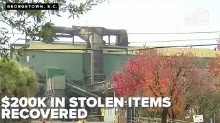 Georgetown agencies recover property stolen from Liberty Steel, investigation ongoing