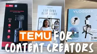 TEMU FOR CONTENT CREATORS| TEMU TECH HAUL + HONEST REVIEW *NOT SPONSORED* @KeepinUpWithCe