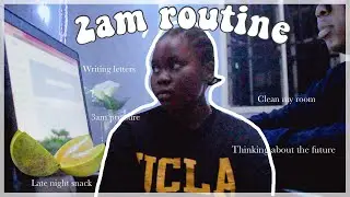 Productive Night Routine| working at night |