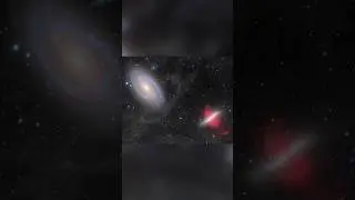 Galaxy Wars: M81 Versus M82, #Shorts
