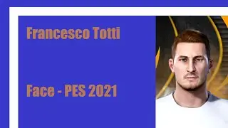 Francesco Totti - Face - PES Faces.