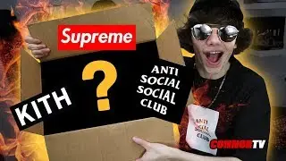 $200 HYPEBEAST MYSTERY BOX !!! Supreme Anti Social Social Club And More