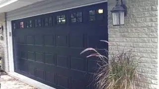 haas 780 cool black garage doors near me