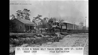 Sugar Belt Railway Kissimmee to St Cloud to Narcoossee: gone and forgotten, once new and bustling.