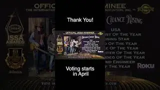 ISSA Nomination | Thank You !