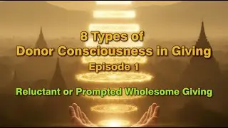 8 Types of Donor Consciousness in Giving Ep 1