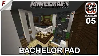 🅰3️⃣ AlphaCraft S3 | Episode 5 | Minecraft Video | Decorating my Woodland Mansion Room