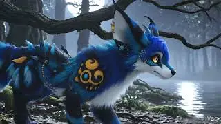 Character animation My 3D Galaxy Fox.