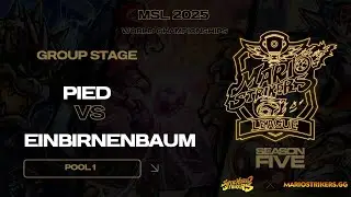 Pied vs einBirnenbaum 2025 MSL SMS World Championships  Group Stage Pool 1