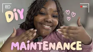 DIY MAINTENANCE 💕| LASHES | NAILS | DERMA-PLAN EYEBROWS & FACE