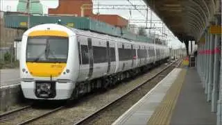 Class 357s at Southend Central
