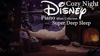 ❄️ Cozy Frozen Night Piano Music 🌙 Super Deep Sleep & Relaxation Collection