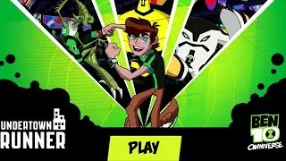 Ben 10 Omniverse - UNDERTOWN RUNNER (Cartoon Network Games)