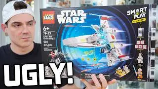 ROCK BOTTOM? LEGO Star Wars SMART PLAY: Luke's Red Five X-Wing Review!