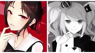 Nightcore-confident womanizer mashup (switching vocals)