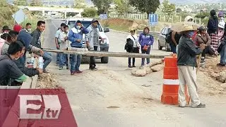 Continúan bloqueos de la CNTE en Oaxaca / Ingrid Barrera