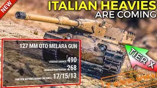 Italian Heavies With NEW AutoReloading System! 🔥 | World of Tanks Italian Heavy Tanks