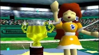 Daisy Trophy Celebration| Mario Tennis 64 Tennis 🎾