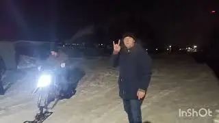 Сноубайк и минус двадцать
