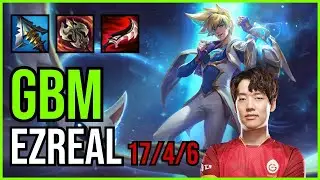GBM - EZREAL vs WARWICK Mid - KR Diamond - Patch 11.3 QUADRAKILL