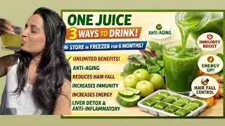 Anti-aging drink which also reduces hair fall | This amla juice prevents aging and reduces hair f...