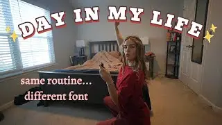 Realistic Day in my Life- balancing school/work, full day of eats, training, podcast, & more!