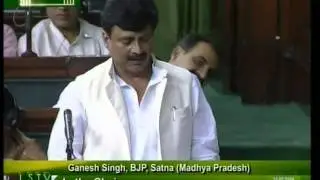 Matters of Urgent Public Importance: Shri Ganesh Singh: 31.07.2014